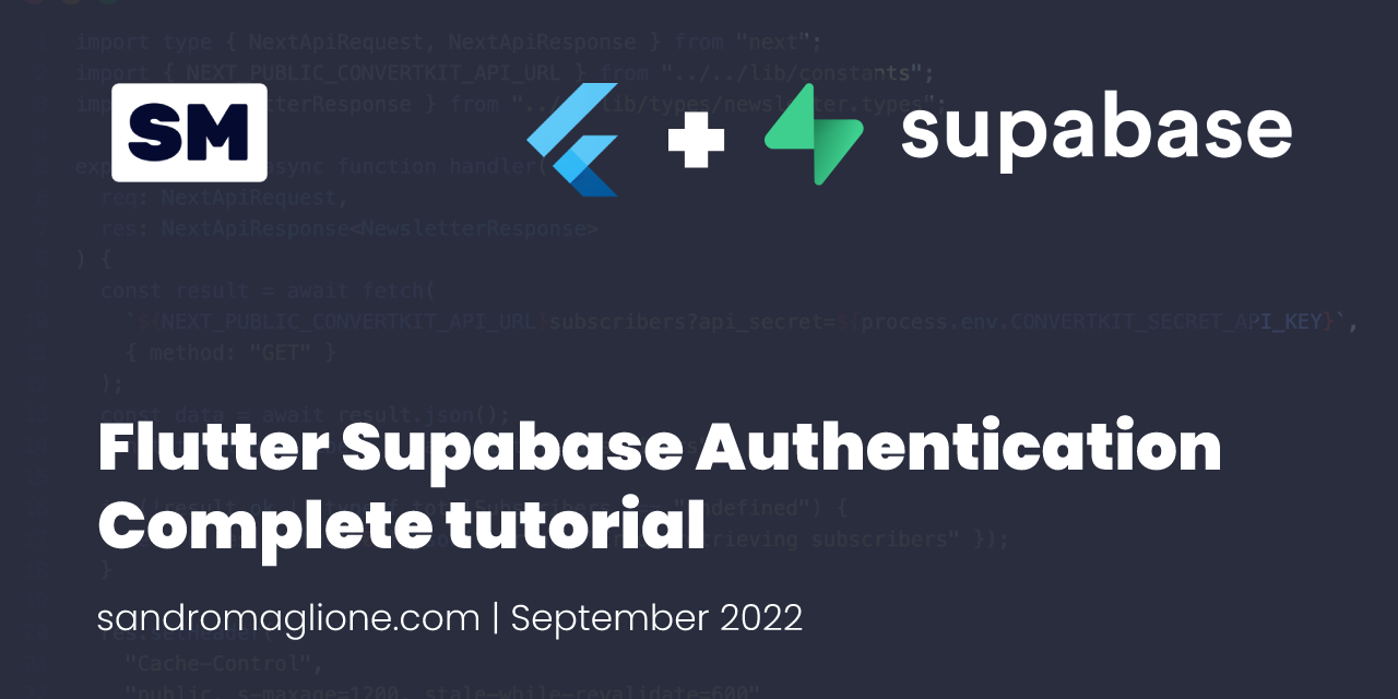 SandroMaglione/flutter-supabase-template