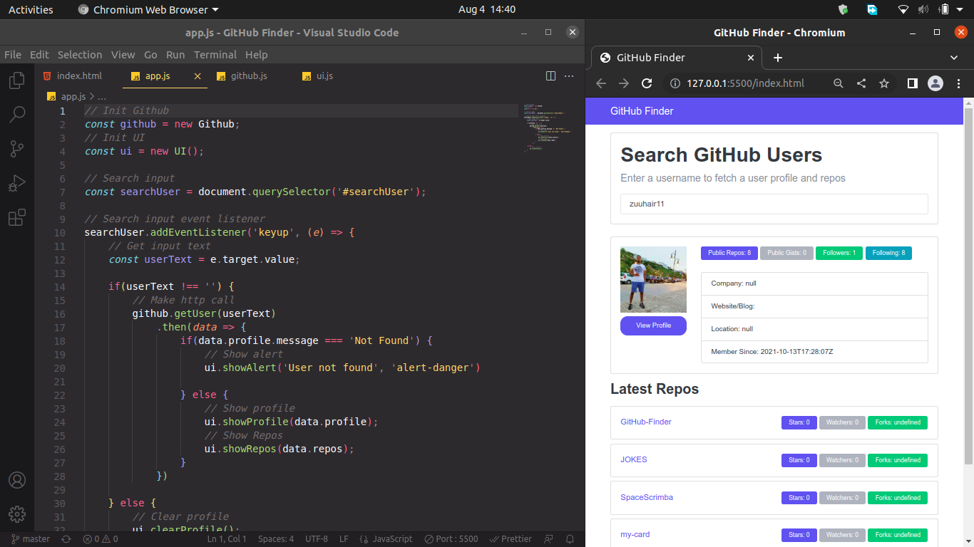 GitHub - zuuhair11/GitHub-Finder: This project is basically about ...