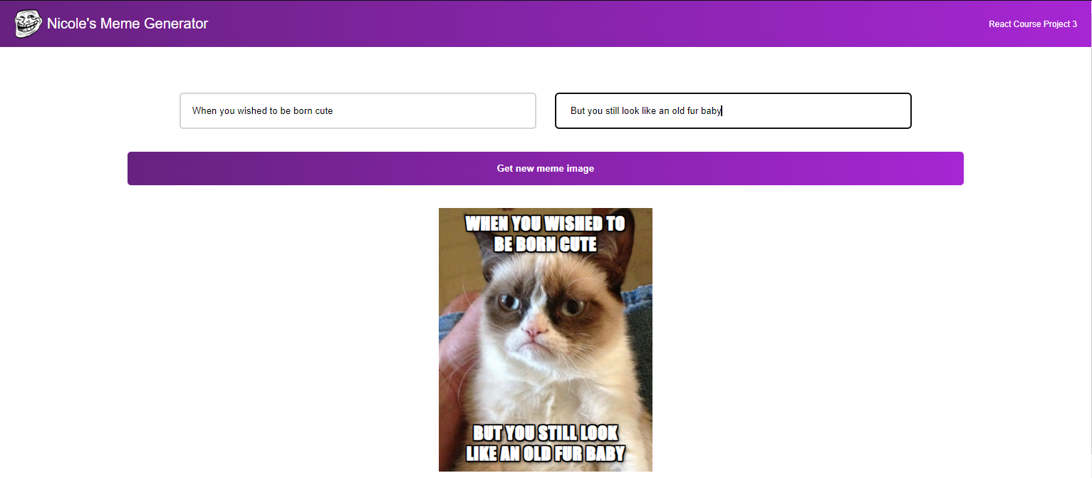 GitHub - LeNikki/MemeGenerator: My own meme generator where you can add ...