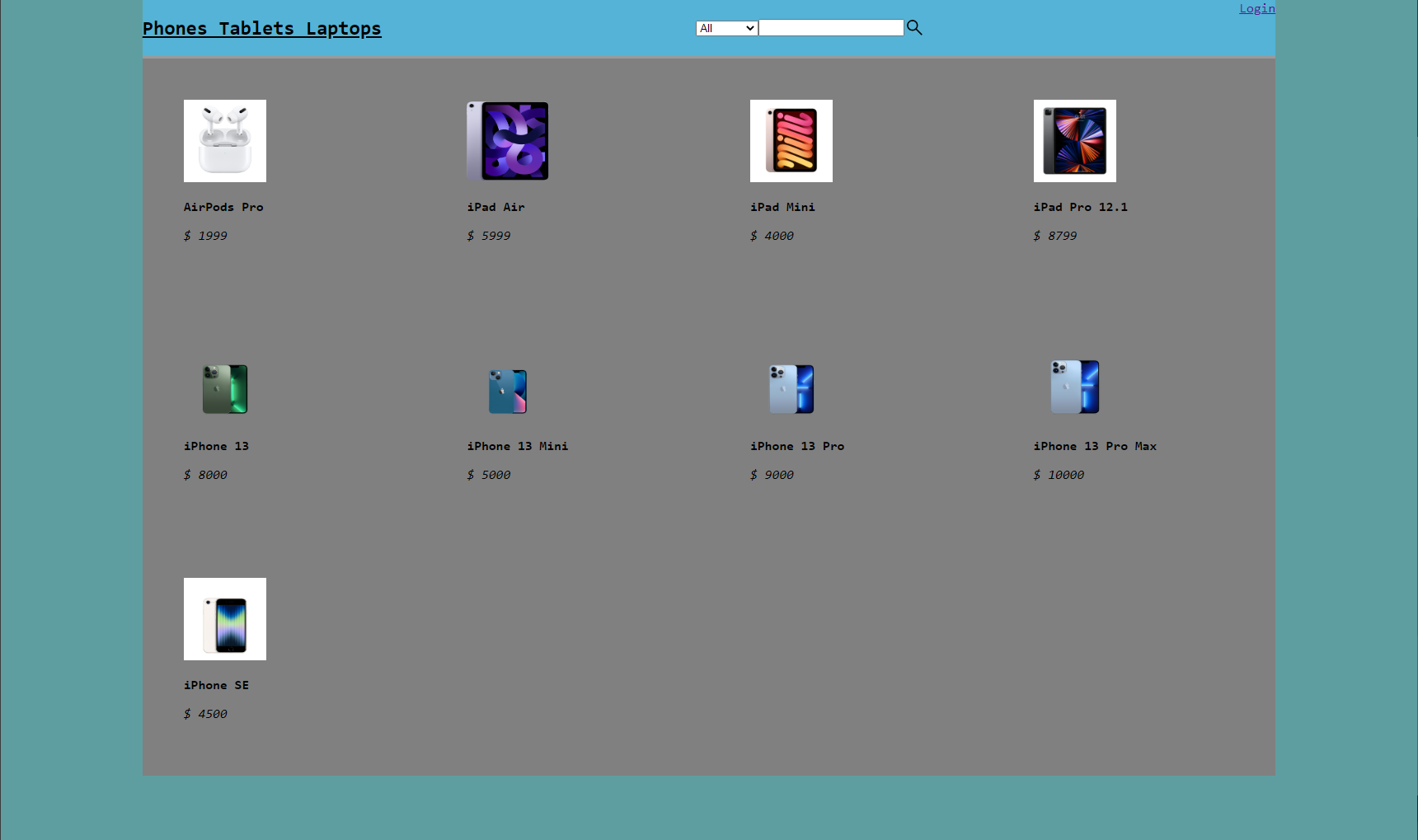 GitHub Simulating a simple online shop with