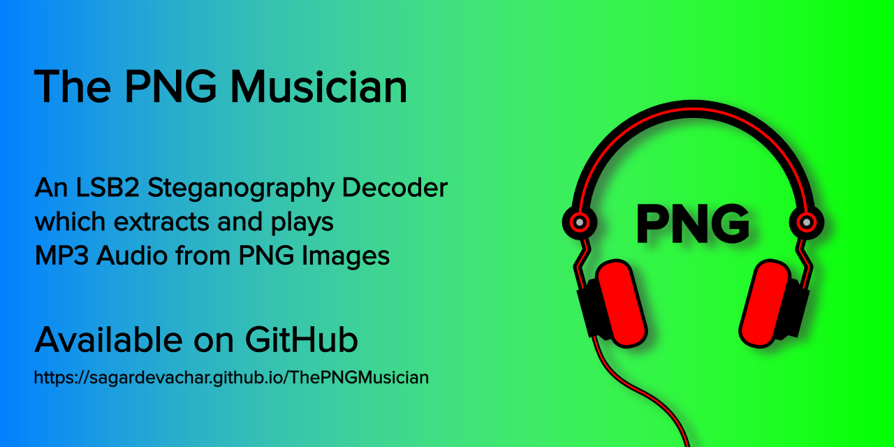 Github sagardevachar thepngmusician an lsb2 steganography decoder