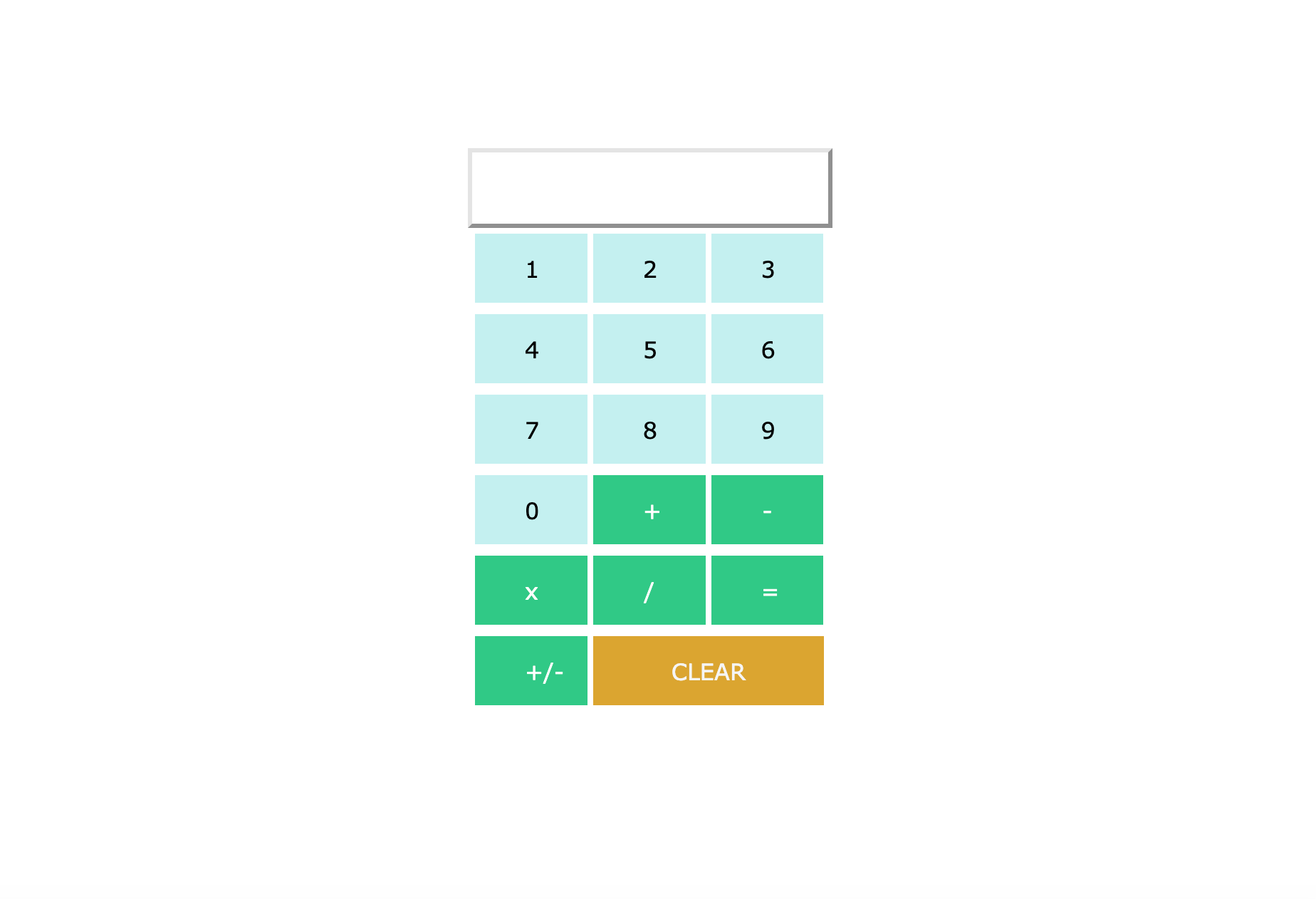 GitHub - hansdav/calculator: functioning calculator!