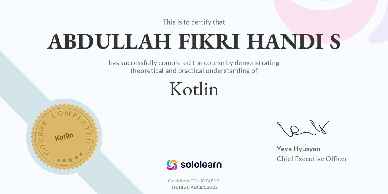 kotlin_sololearn_courses