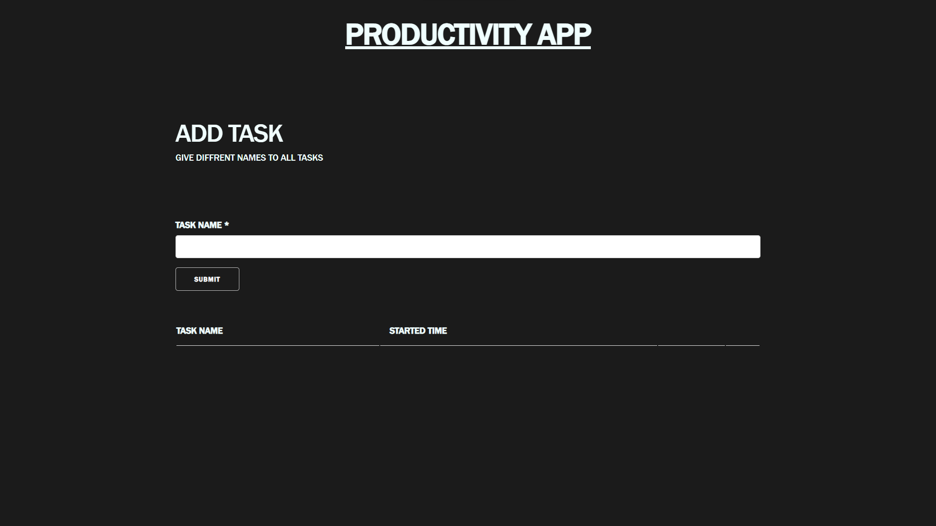 GitHub - clevercrap/ProductivityApp: this webapp is for tracking your ...