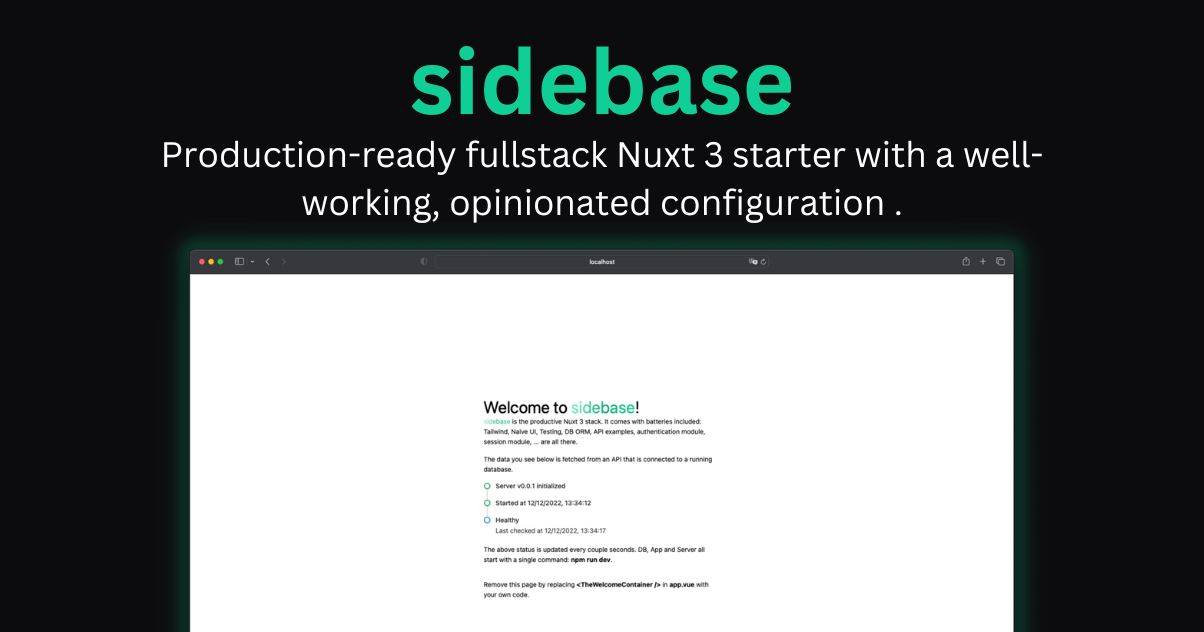 sidebase/sidebase