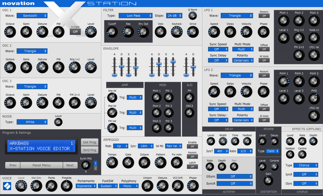 X-Station-Voice-Editor