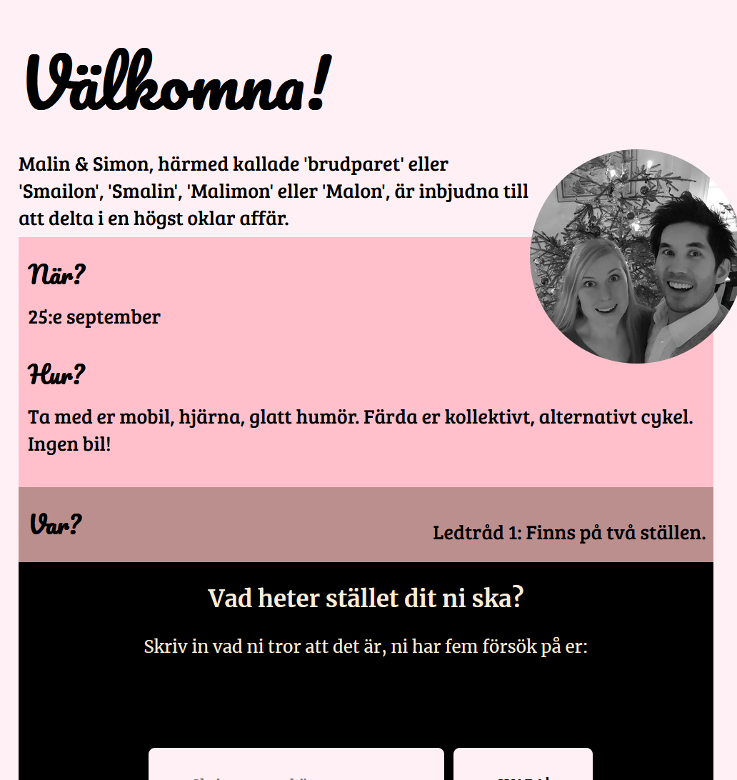 GitHub - jertfelt/smalin: en hemsida för mina vänner