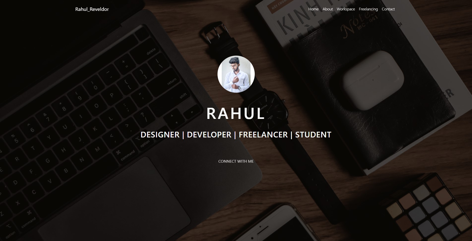 GitHub - rahuldevhub/Portfolio: Focused on static frontend portfolio ...