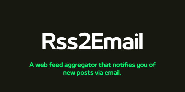 Rss2Email