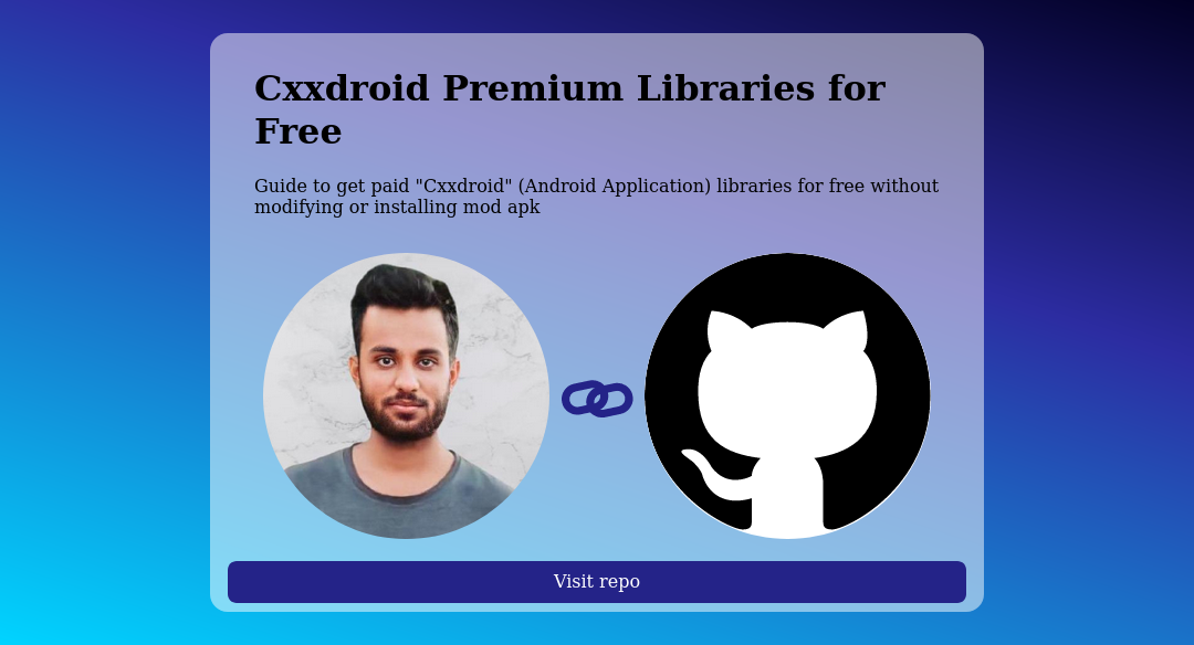 GitHub - theshoqanebi/cxxdroid-libraries-free: A simple guide to ...