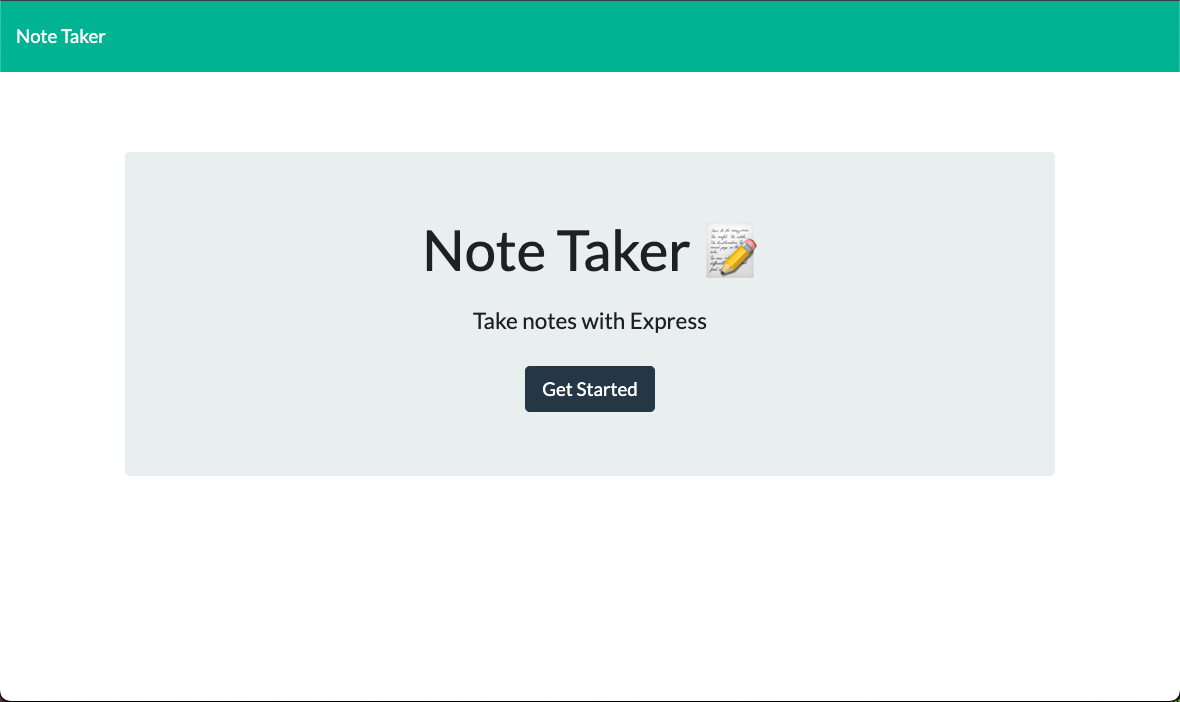 GitHub - calihuddleston/Note-Taker: Note-Taker: A note app that allows ...