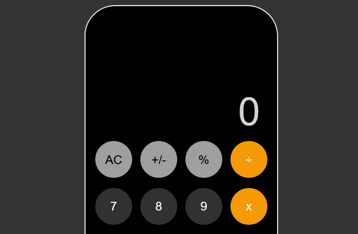 iPhone-Calculator