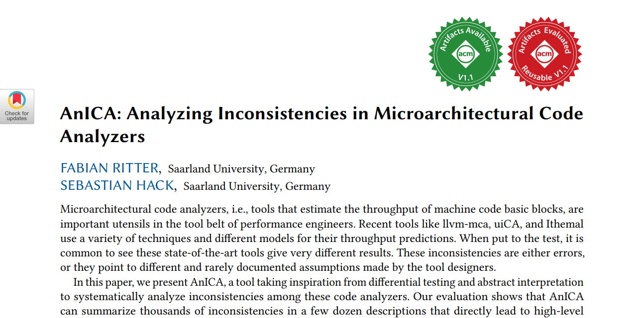 GitHub - cdl-saarland/AnICA: Analyzing Inconsistencies of Code Analyzers