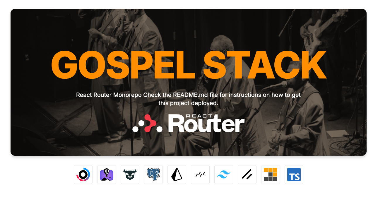 react-router-gospel-stack