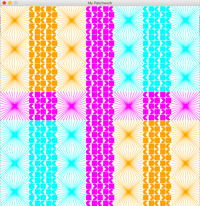 GitHub Draw Patchwork with Graphics