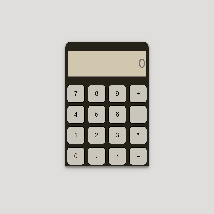 calculator project in html css and javascript github