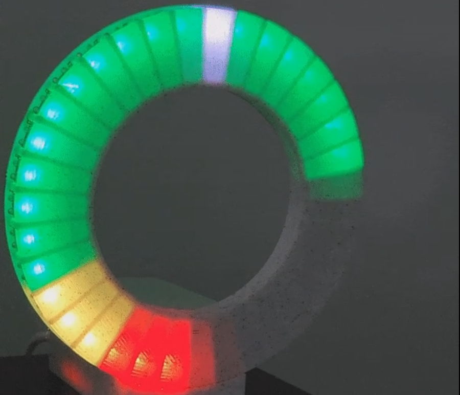 GitHub Therefore/SmartHomeProgressGauge ESPHome enabled Gauge