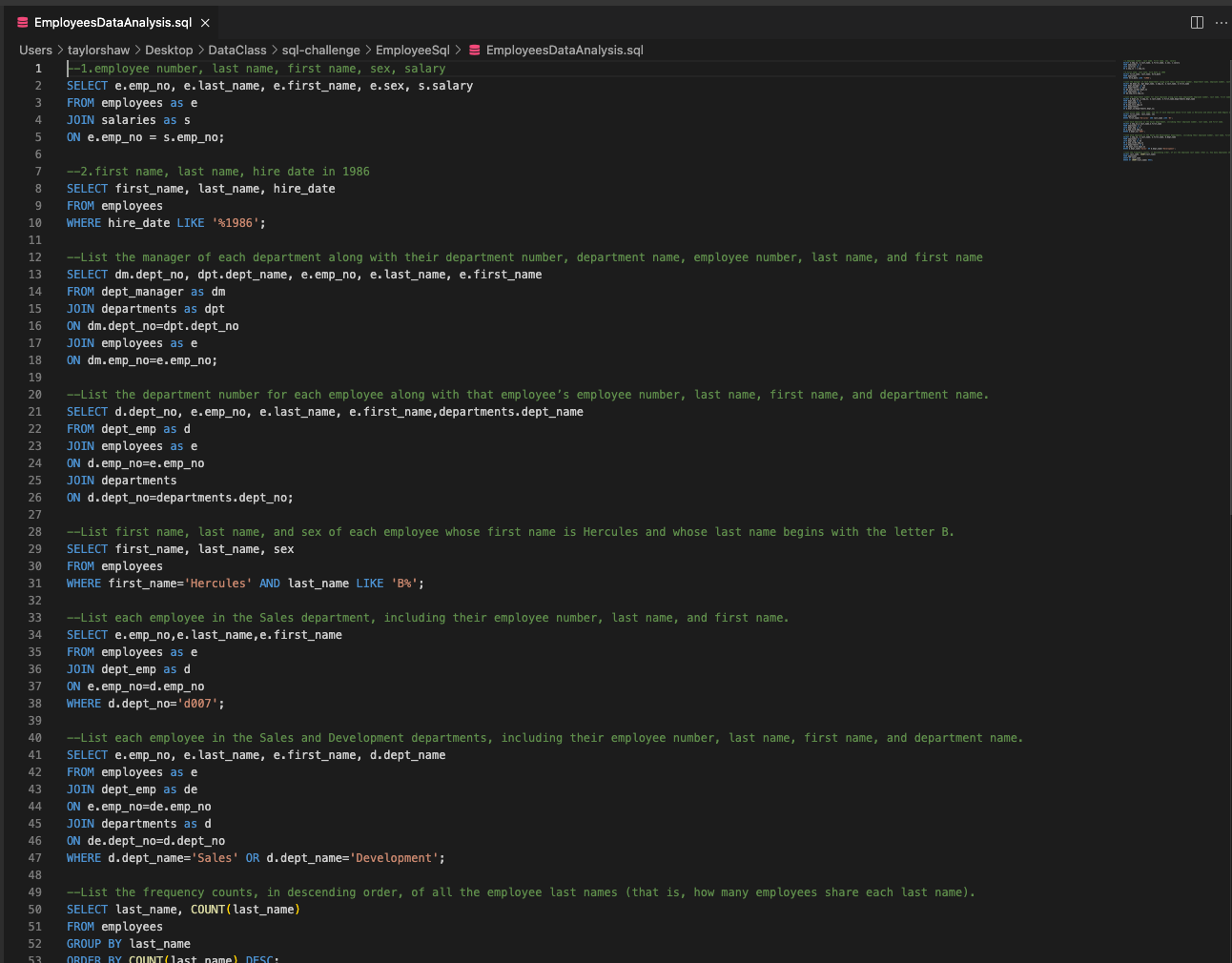 GitHub - Grawrts/Employee-SQL-Analysis