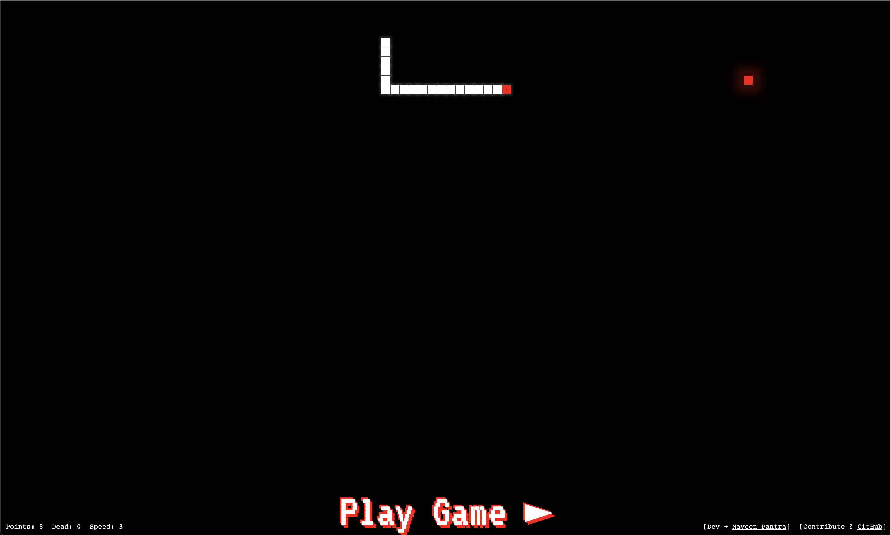 Basic Snake HTML and JavaScript Game · GitHub