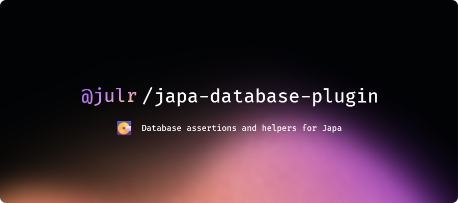 japa-database-plugin