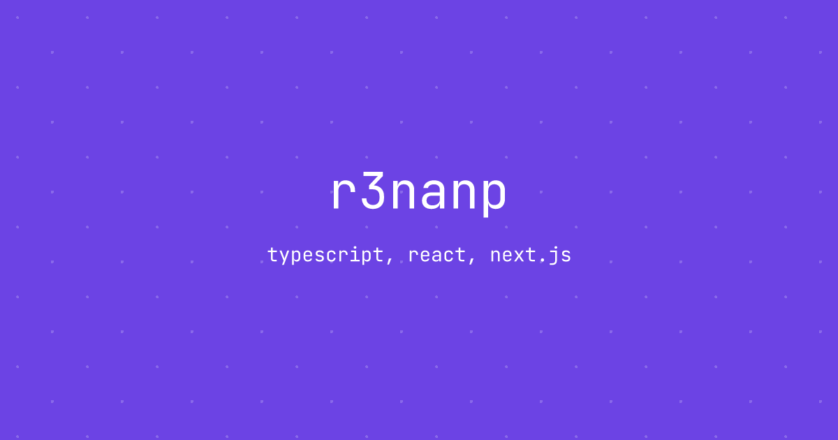 r3nanp.dev