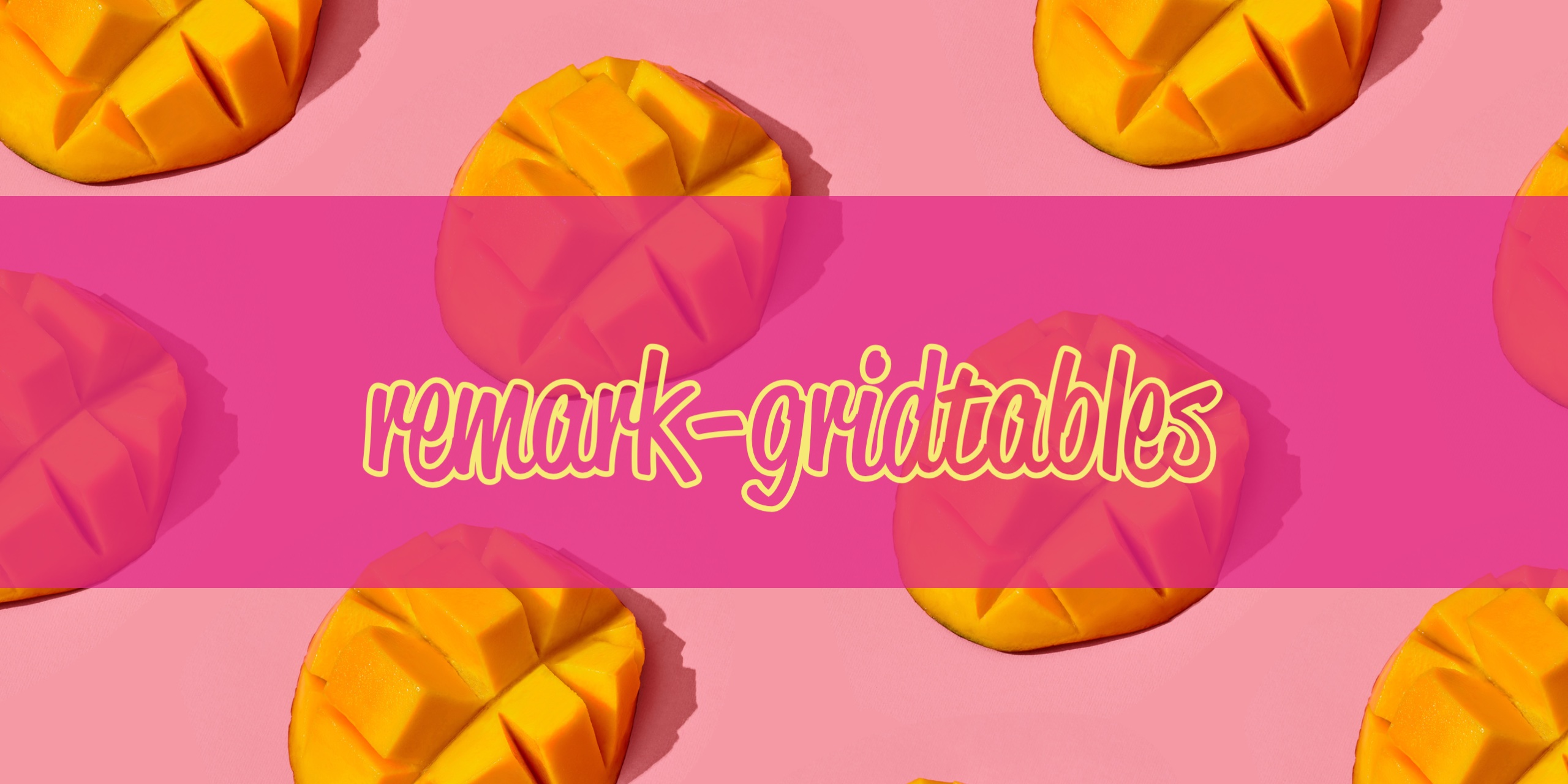 remark-gridtables