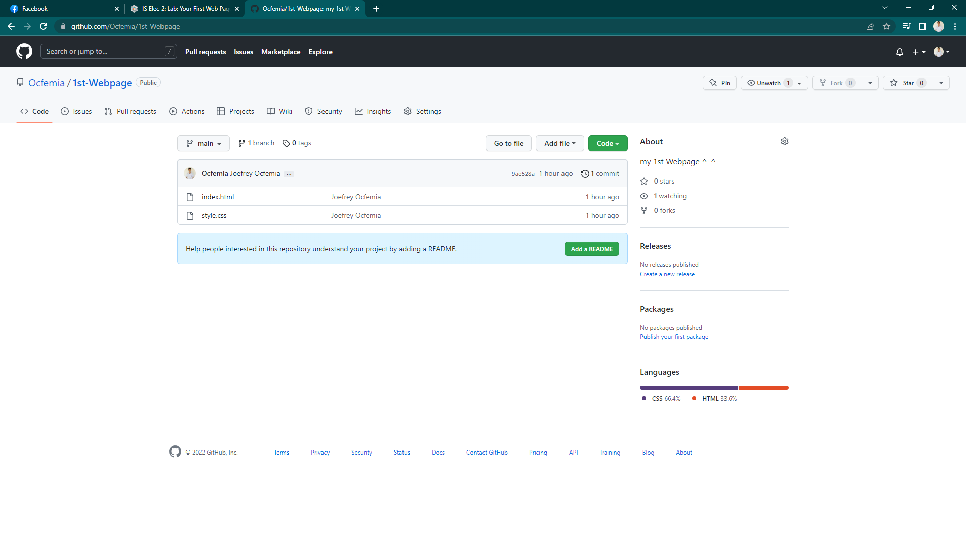 GitHub - Ocfemia/1st-Webpage: my 1st Webpage