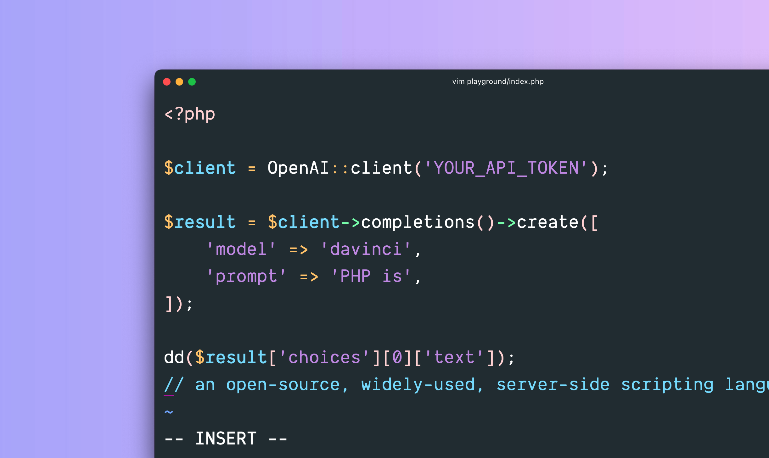 openai-php/client