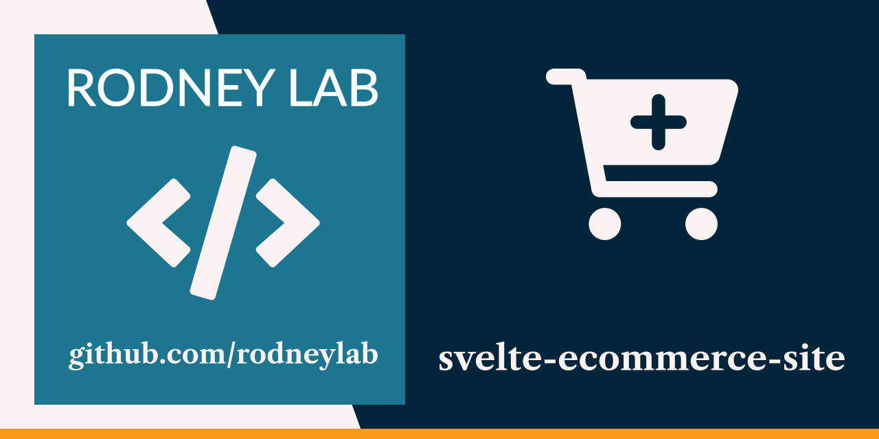 svelte-ecommerce-site-start Svelte Themes