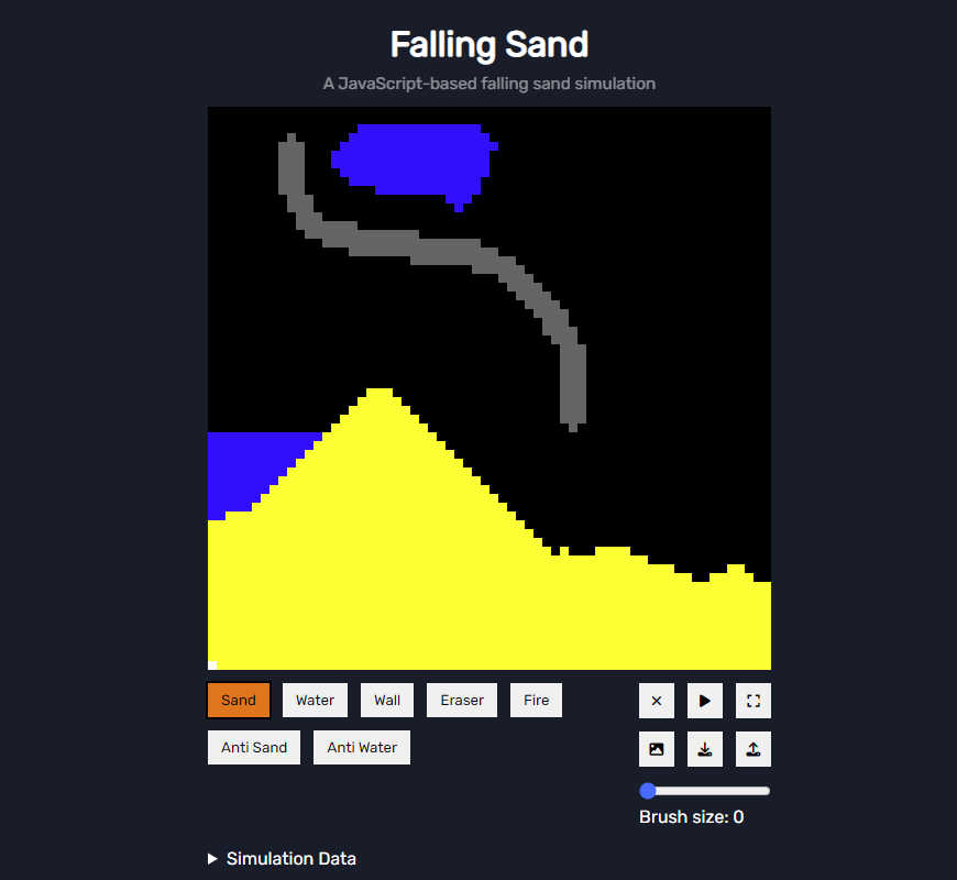 fallingsand