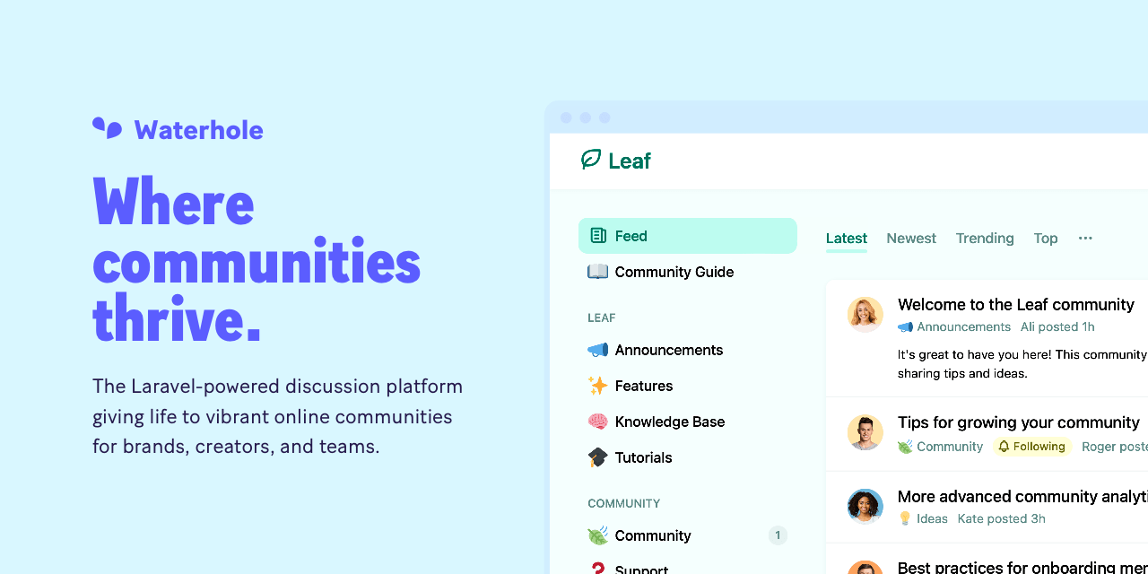 Github Waterholeforum Waterhole Waterhole Starter Project