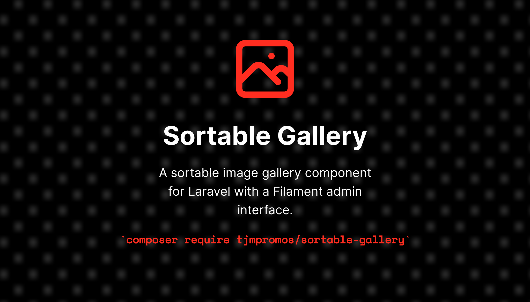 Sortable Gallery banner