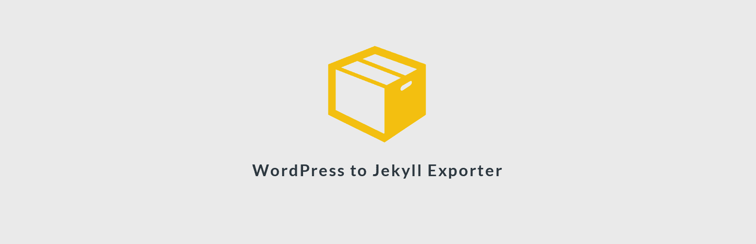 GitHub - benbalter/wordpress-to-jekyll-exporter: One-click WordPress plugin that converts all posts, pages, taxonomies, metadata, and settings to Markdown and YAML which can be dropped into Jekyll (or Hugo or any other Markdown and YAML based site engine).