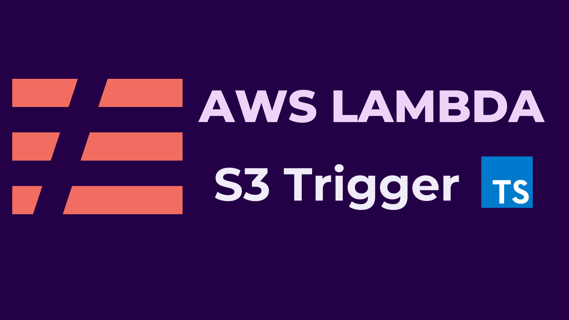 serverless-framework-s3-trigger-typescript