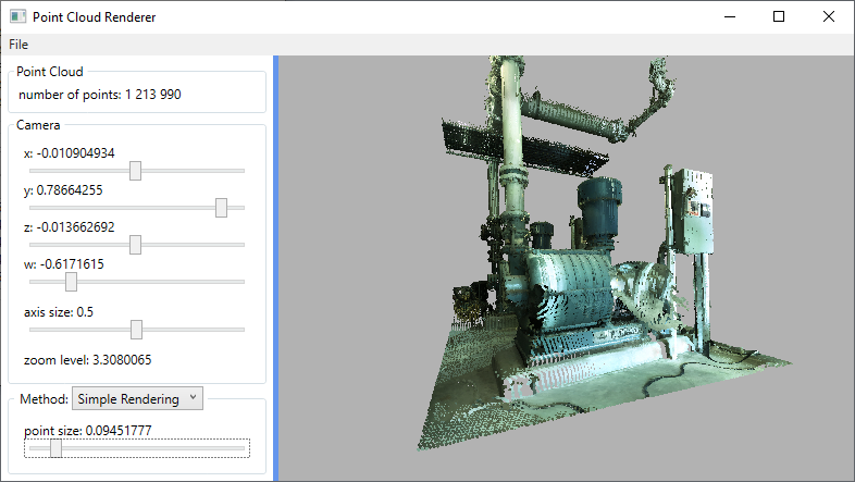 GitHub - skrasekmichael/PointCloudRenderer: Point Cloud Renderer.