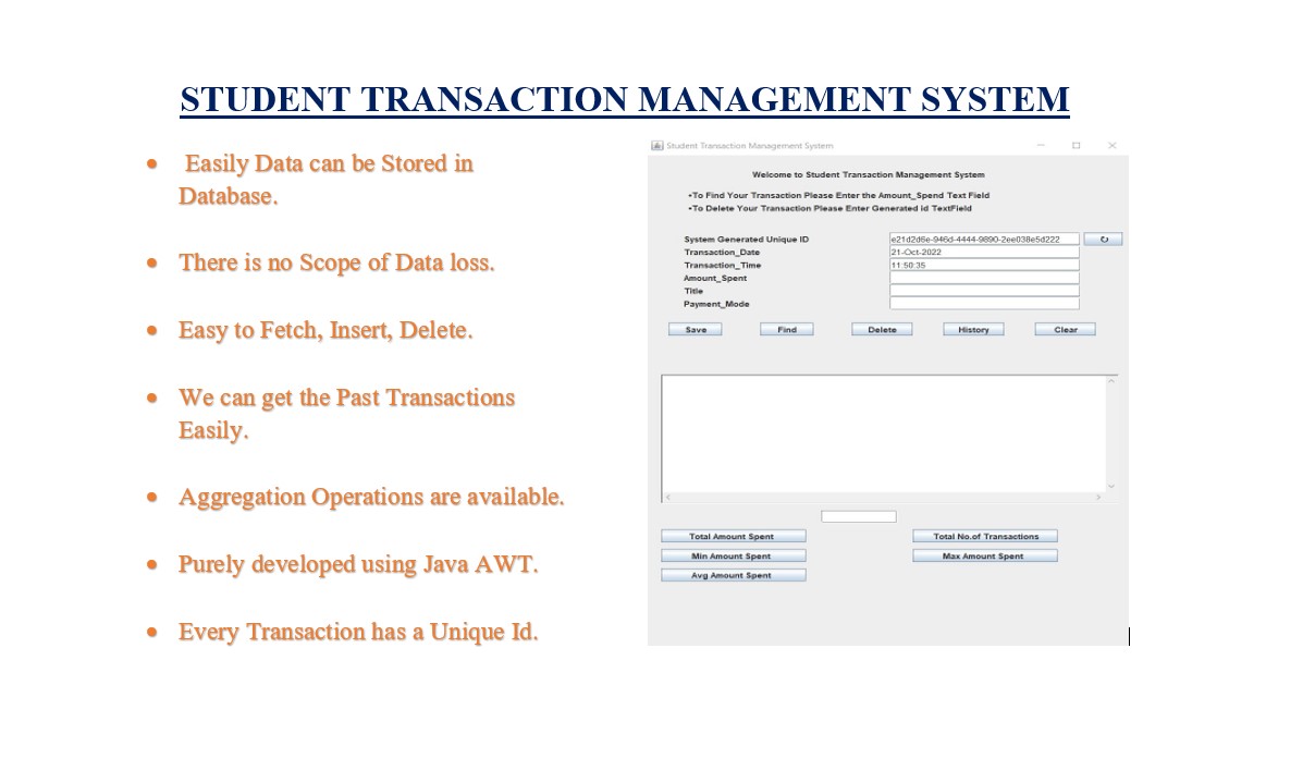 GitHub - srk-7/Student-Transaction-Management-System: Our project ...