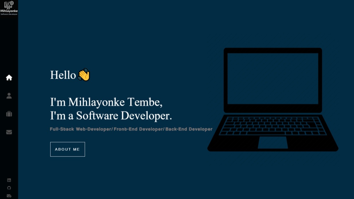 GitHub Mihlayonke Portfolio This Is My Portfolio To Showcase My 