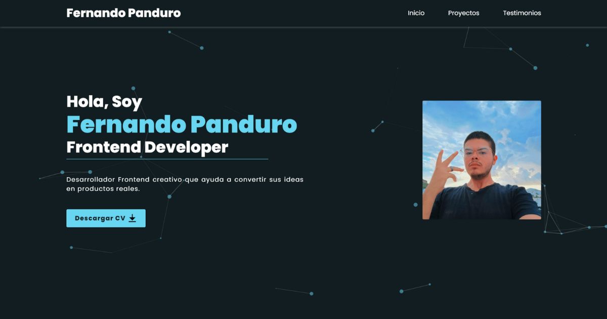 GitHub - fernandopanduro/Fernando-Panduro-Website
