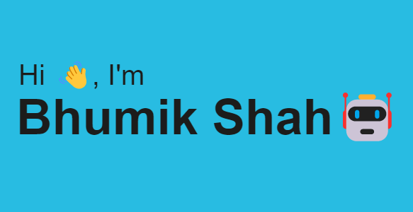 GitHub - bhumik98/bhumik98
