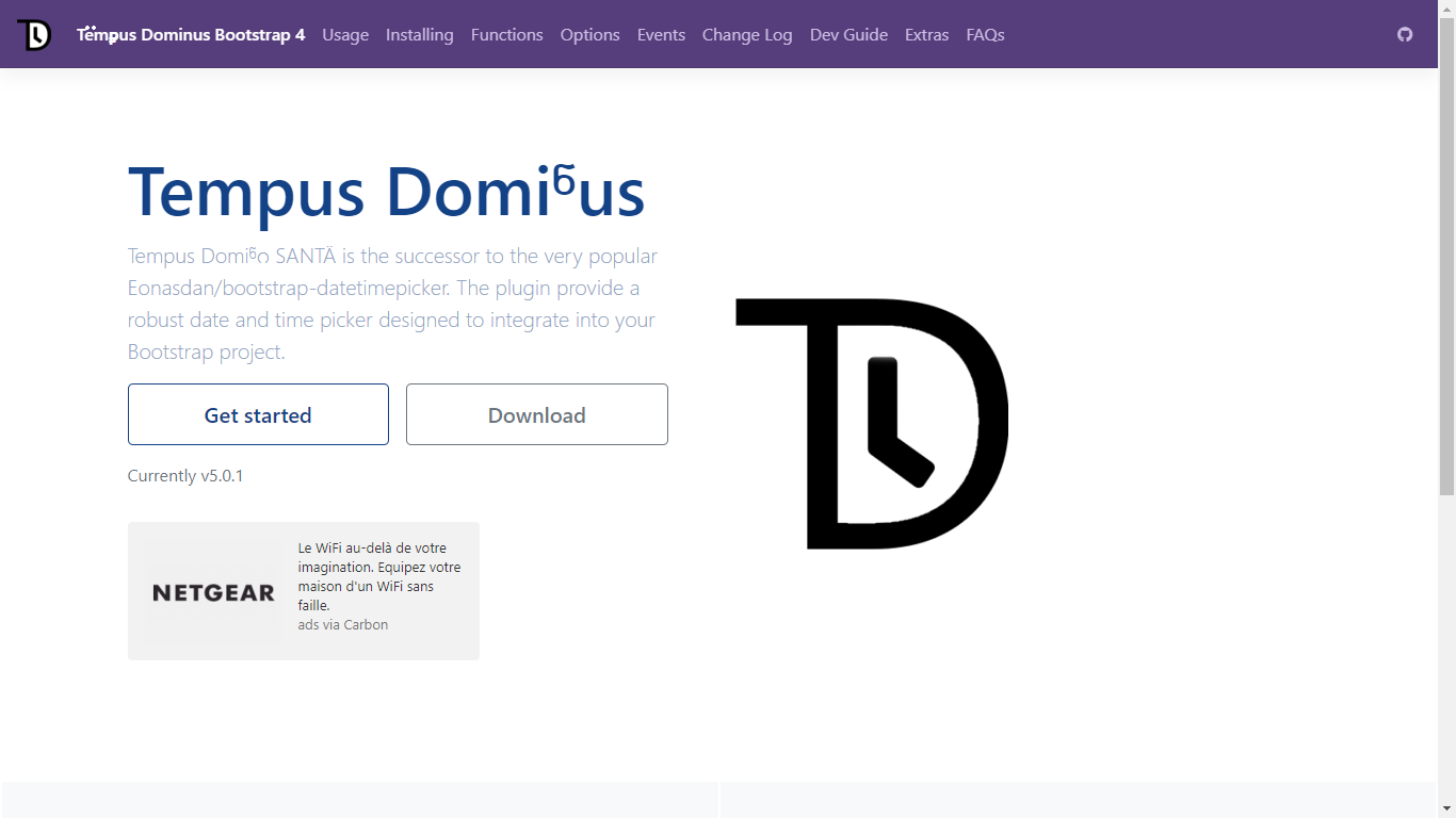 GitHub - barionleg/tempusdominus-bootstrap-4: Tempus Dominus Bootstrap ...