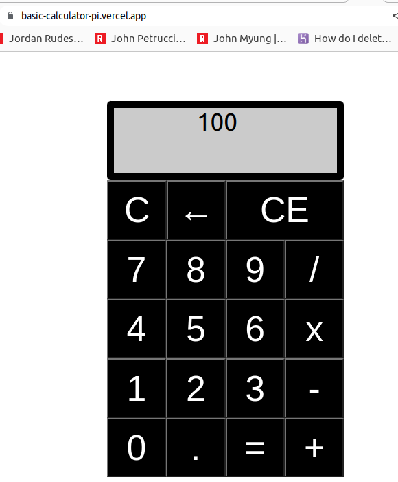GitHub - d4n13ln13ls3n/basic-calculator: Projeto de Front End feito ...