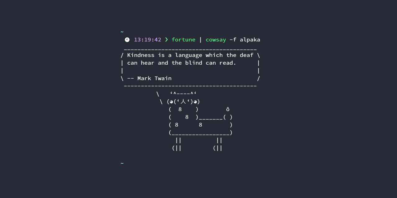 cli-tool-alpacasay