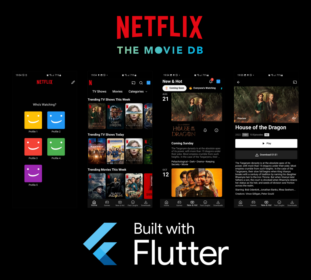 Almost Netflix: A Netflix clone built with Flutter + Appwrite, by Wess  Cope