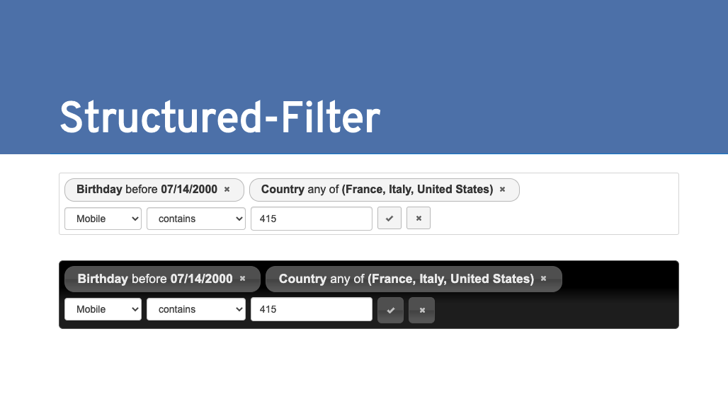 evoluteur/structured-filter