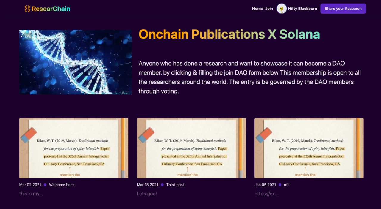 Github Thisissamridh Researchain