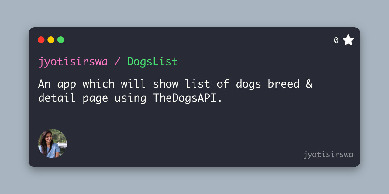 DogsList