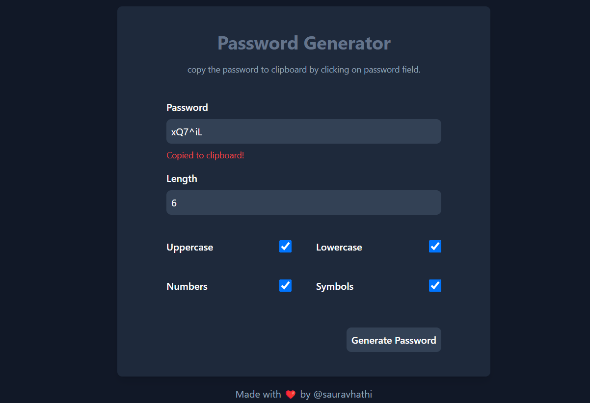 password-generator