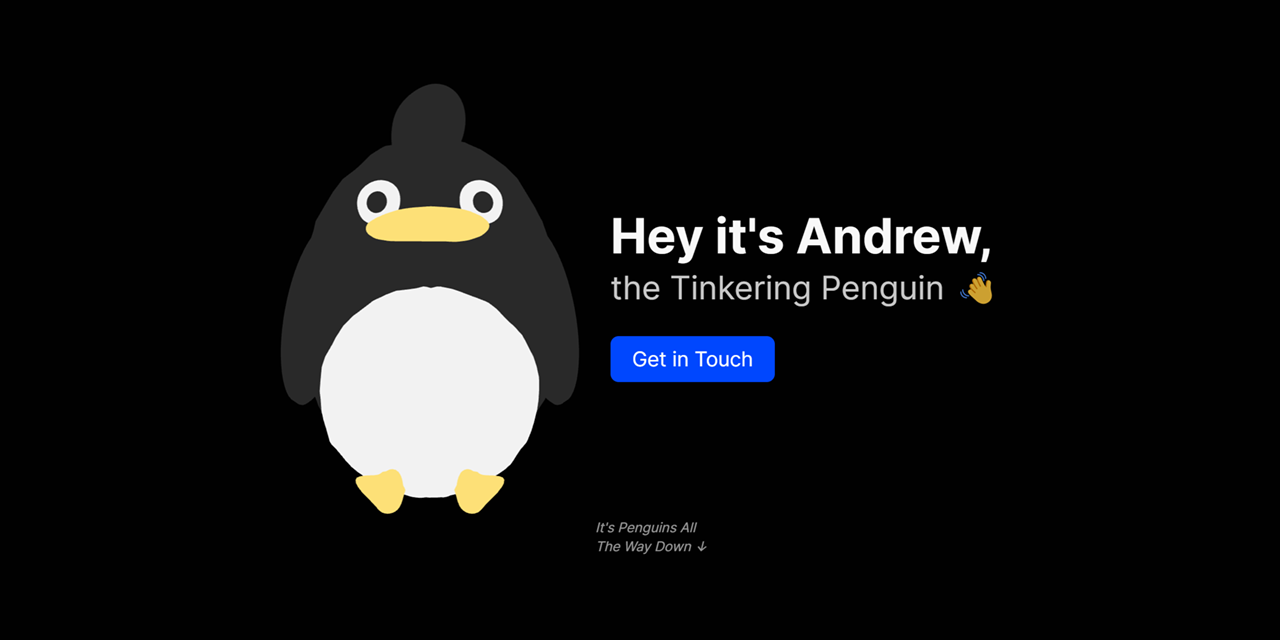 GitHub - TinkeringPenguin/website: My website 💻
