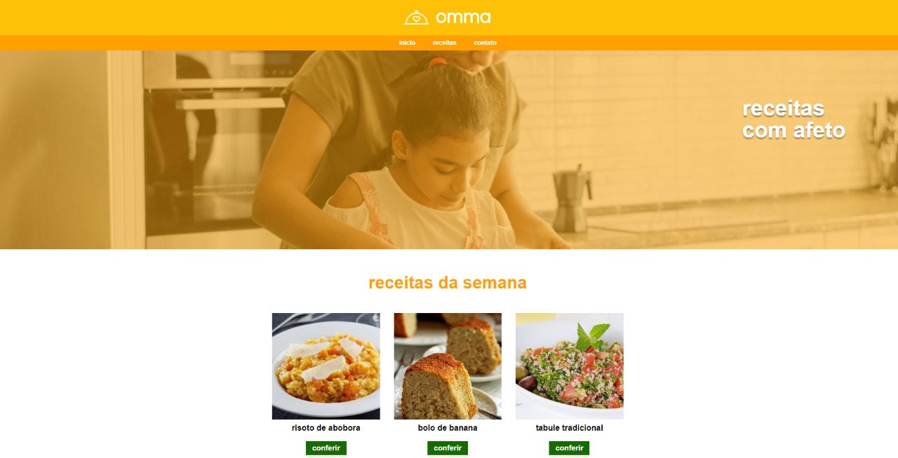 GitHub - RenaMatos/Omma: Mais um projeto do curso de Full stack da Gama ...